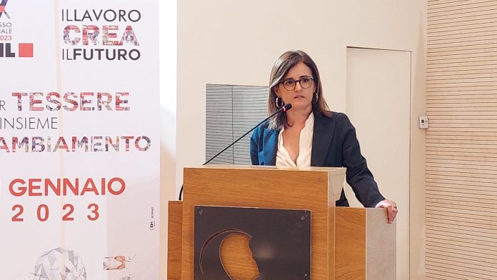 Valentina Fragassi segretaria cgil