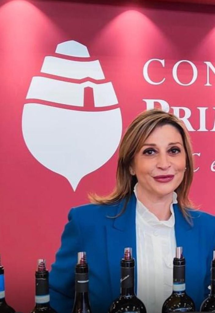 Novella Pastotelli (Presidente U.Co.ViP e del Consorzio di Tutela del Primitivo di Manduria)