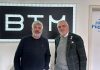 Nevio D'Arpa (BTM Italia) e Damiano Comes (Passerella Mediterranea)