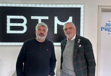 Nevio D'Arpa (BTM Italia) e Damiano Comes (Passerella Mediterranea)