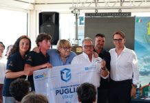 Campionato Zonale ILCA, la Puglia della vela sul podio con Marina Murri e Pietro Colazzo La premiazione nella foto di Raffaele Rubino