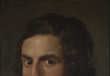 Bernini Gian Lorenzo, Autoritratto in età giovanile, 1623 circa, olio su tela, 39x31 cm © Galleria Borghese / foto Mauro Coen
