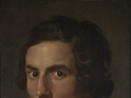Bernini Gian Lorenzo, Autoritratto in età giovanile, 1623 circa, olio su tela, 39x31 cm © Galleria Borghese / foto Mauro Coen